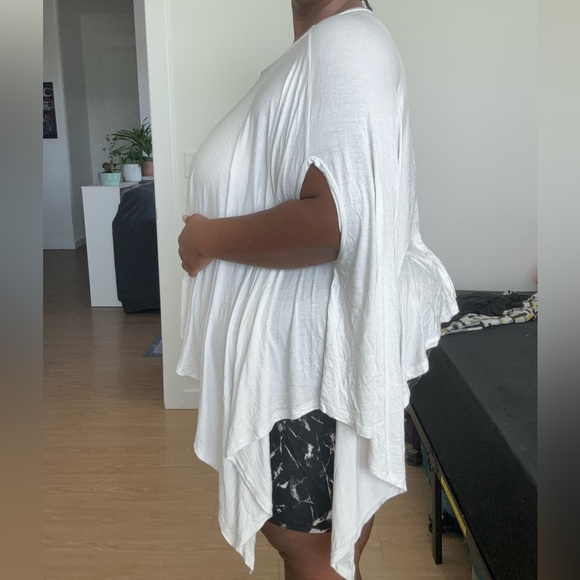 Dare2bstylish Pegasus White Poncho Shirt – Size 5X - Picture 2 of 4